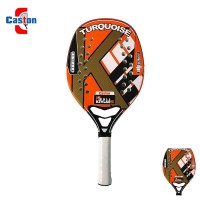 summer wooden&carbon beach tennis racket