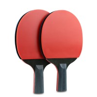 Professional custom print portable table tennis racket set